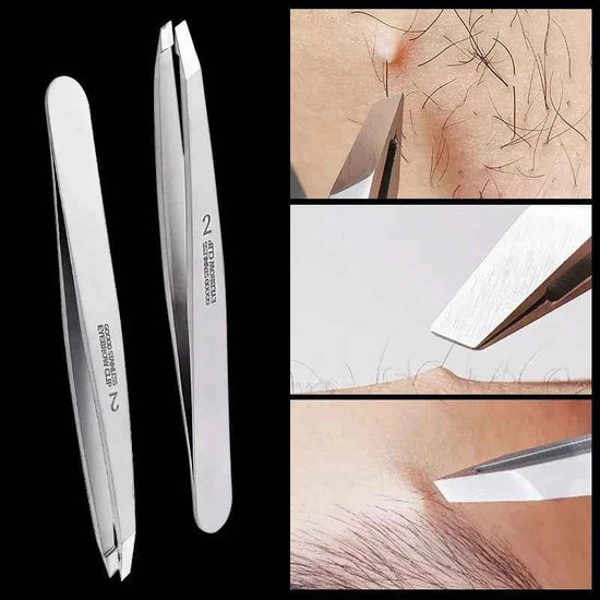 Eyebrow Tweezer Stainless Steel for Precise Hair Removal - Perfect Stainless Steel Eyebrow Tweezers - Swefashionstore
