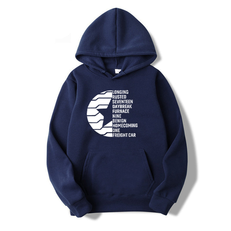 VINTAGE Barnes Hoodie BUCKY BARNES Hooded Sweatshirt - Swefashionstore
