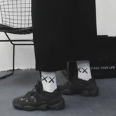 Cotton Socks Simplicity Anime Devil Grimace Harajuku - Swefashionstore