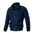 Jacket Men Fashion Casual Windbreaker Jacket Coat Men 2025 Spring Autumn New Hot Outwear Solid Stand Slim Jacket Mens - Swefashionstore