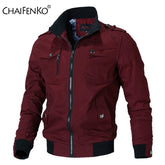 Jacket Men Fashion Casual Windbreaker Jacket Coat Men 2025 Spring Autumn New Hot Outwear Solid Stand Slim Jacket Mens - Swefashionstore