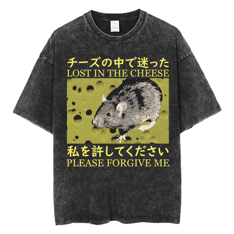 Fashion Personality Frog Print Men&
