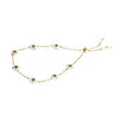 Pearl Flowers Bracelet All-match Fashion Adjustable Chain Bracelet - Swefashionstore