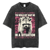 Fashion Personality Frog Print Men&