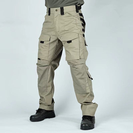 CAMOUFLAGE Outdoor MULTI-functional Pocket Wear-resistant Training Pants