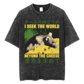 Fashion Personality Frog Print Men&