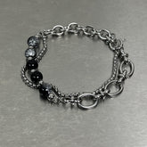 Titanium Steel Double-layer Burst Beads Bracelet - Swefashionstore
