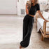 Solid CASUAL Home Two-piece SUIT For Women - Swefashionstore