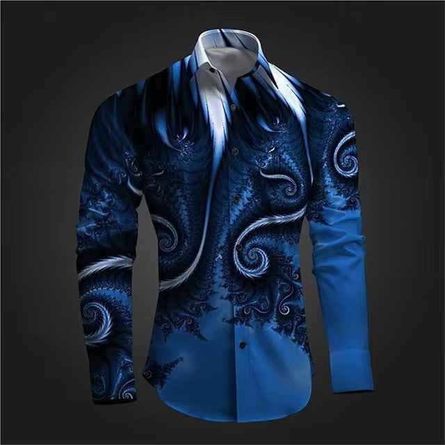 Fashion Casual Vintage Long Sleeve Shirt - Swefashionstore