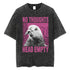 Fashion Personality Frog Print Men&