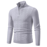 Casual Simple Stand-up Collar Slim Fit Men&