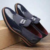 Male Business Casual Leather Shoes - Swefashionstore