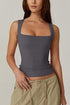 Square-neck Vest Insta Fashion For Women - Swefashionstore
