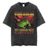 Fashion Personality Frog Print Men&