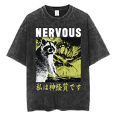 Fashion Personality Frog Print Men&