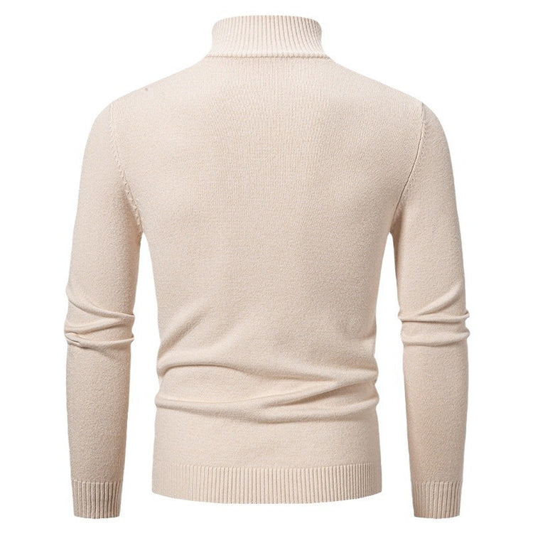 Casual Simple Stand-up Collar Slim Fit Men&