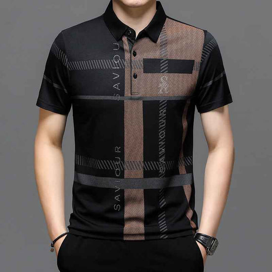 Polo Shirt Fashionable Stylish Lapel for Trendy Look - Swefashionstore