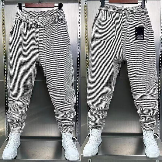 FASHIONABLE All-match Ankle Banded CASUAL Elastic Pants