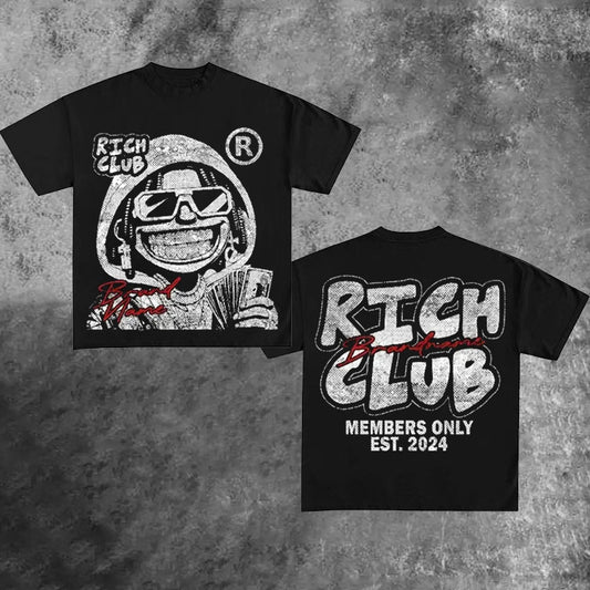 CASUAL Kurzärmliges FASHION Rundhals-T-Shirt