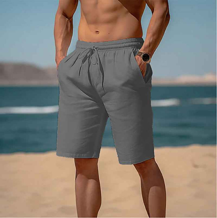 Summer Elastic Waist Shorts for Ultimate Comfort and Style - Swefashionstore