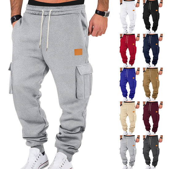 SPORTS Multi-pocket CARGO Sweatpants For Men - Swefashionstore