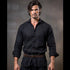 FASHION FOR MEN Medieval Retro Cotton And Linen Lapel Shirt - Swefashionstore