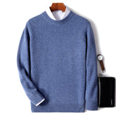 High Quality Loose Round Neck Solid Color Sweater - Swefashionstore