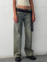 New Y2K High Waist Baggy Jeans for Women - Trendy and Comfortable Fashion - Swefashionstore