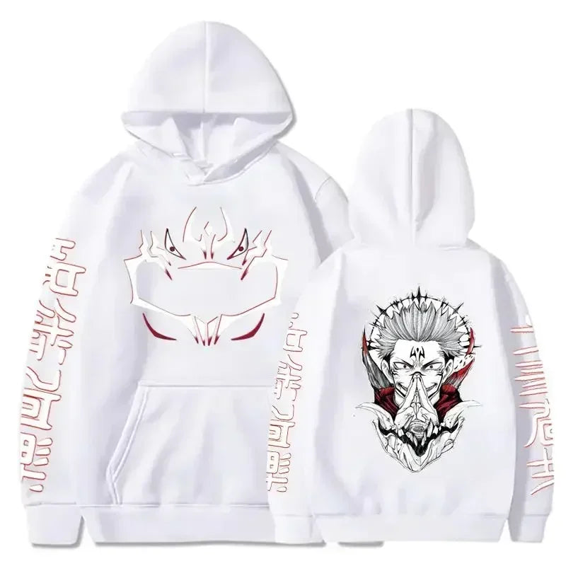 New Jujutsu Kaisen Long-Sleeve Casual Anime Hoodies