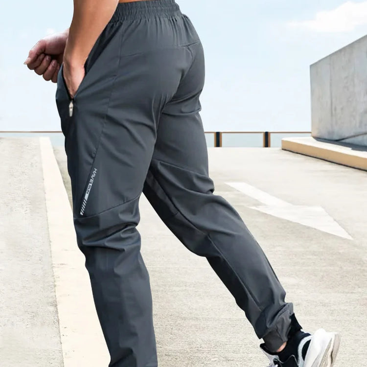 Summer Quick-drying Ice Silk Casual Elastic Pants - Swefashionstore