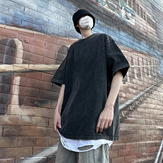 FURCW Retro T-shirt Drop-shoulder Sleeve - Swefashionstore