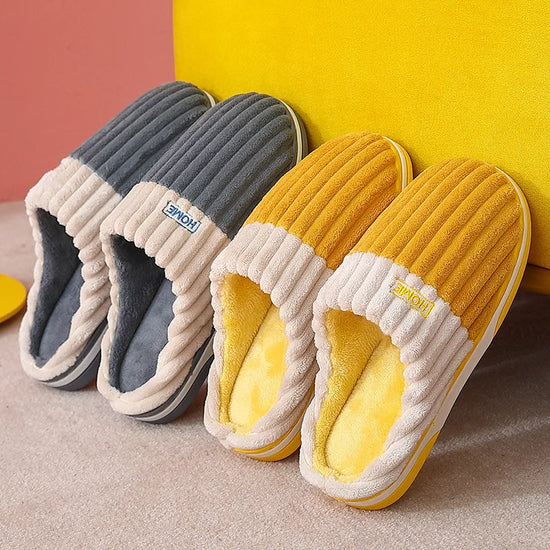 COZOK Home Slippers Warm Plush Comfort Shoes - Swefashionstore