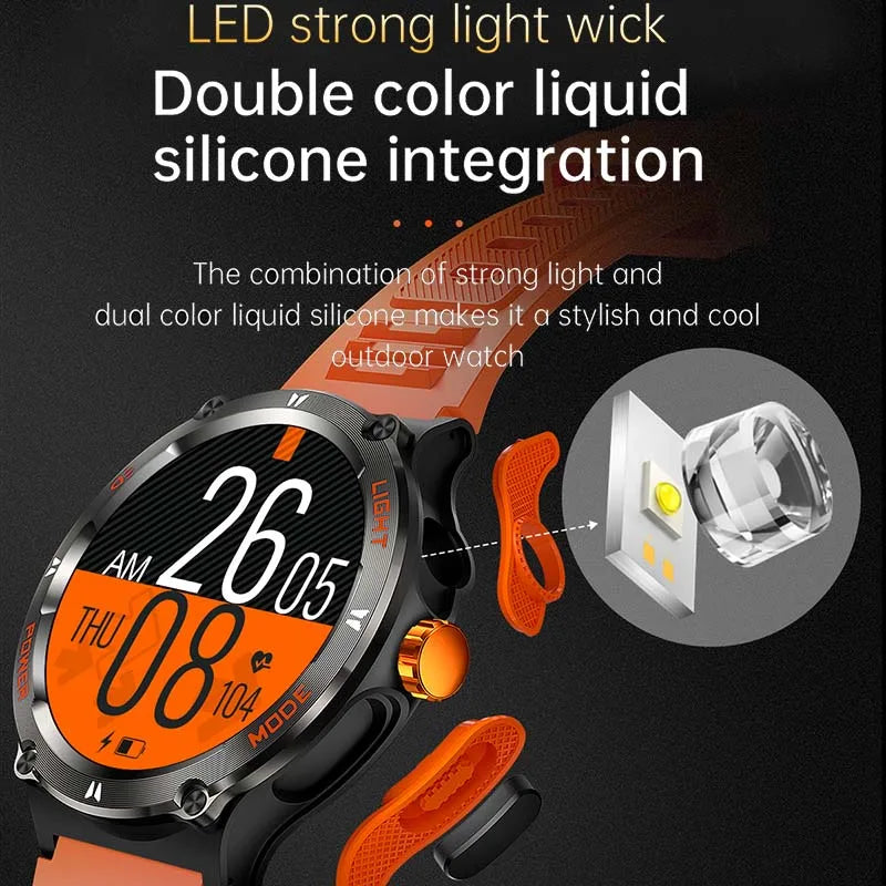 New Rugged Military Smart Watch