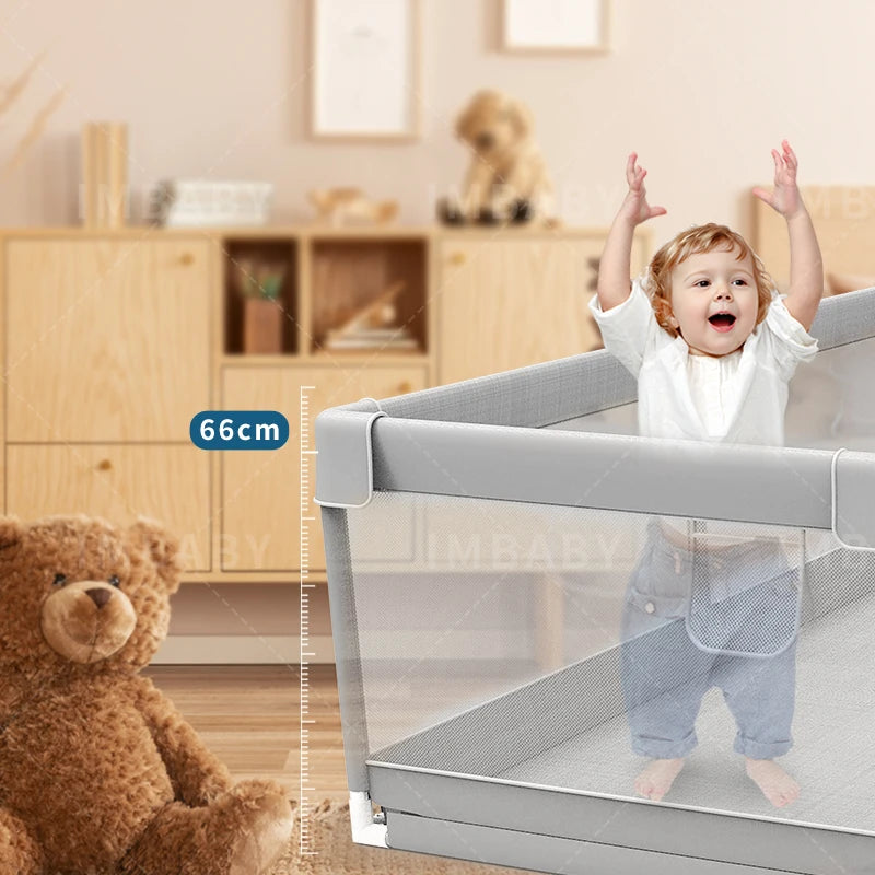 NEW Large Indoor Baby-Playground with PROTECTIVE Angle Activities FENCE for Baby
