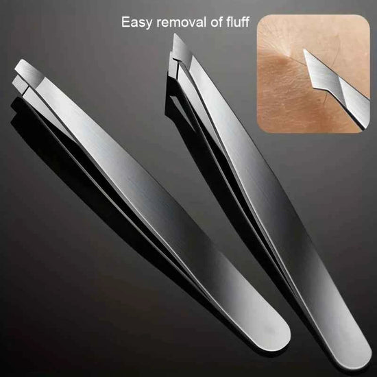 4Piece Professional Tweezers Set for Precision Grooming and Beauty Care - Swefashionstore