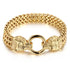 Stainless Steel Double Wolf Head Bracelet - Swefashionstore
