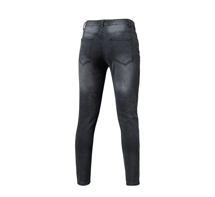 NEW Men Stretchy Ripped Skinny Elastic Jeans - Swefashionstore