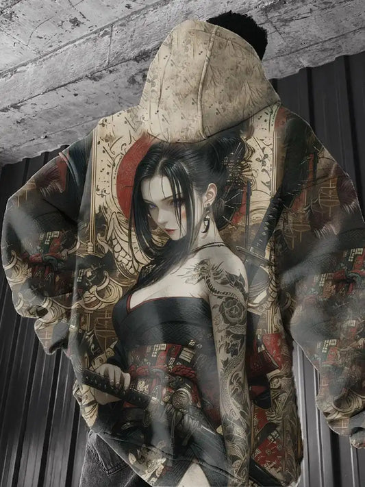 ANIME Girls Men's Hoodies Autumn Pullovers FASHION Clothing