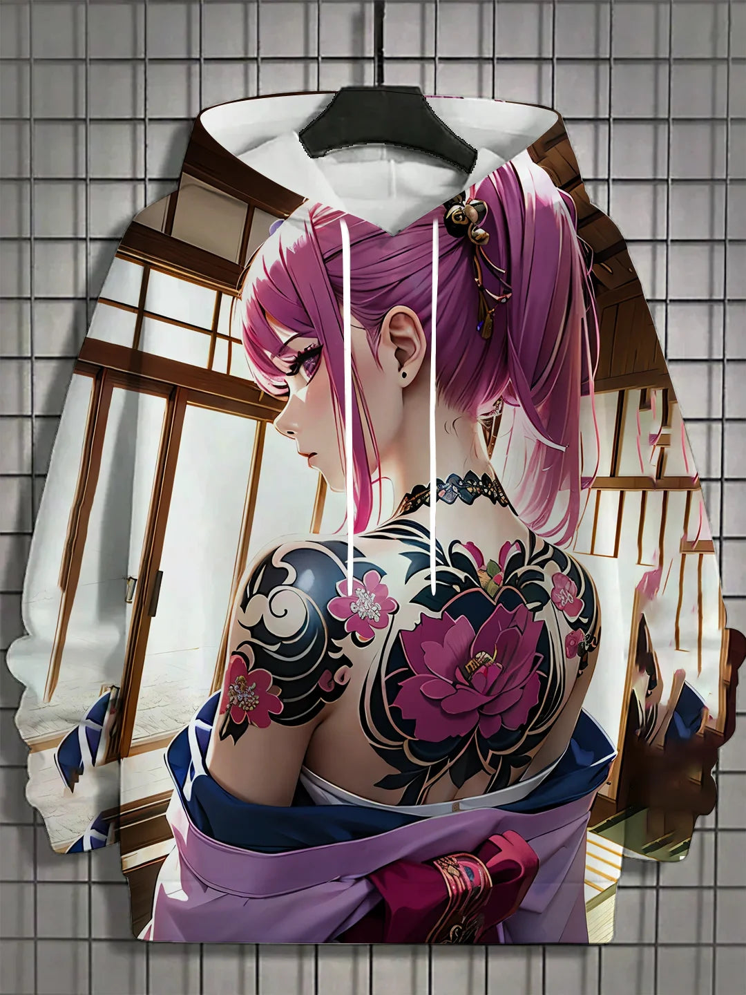 NEU Anime Fashion Bedruckte Designer Hoodies Lässige Sweatshirts