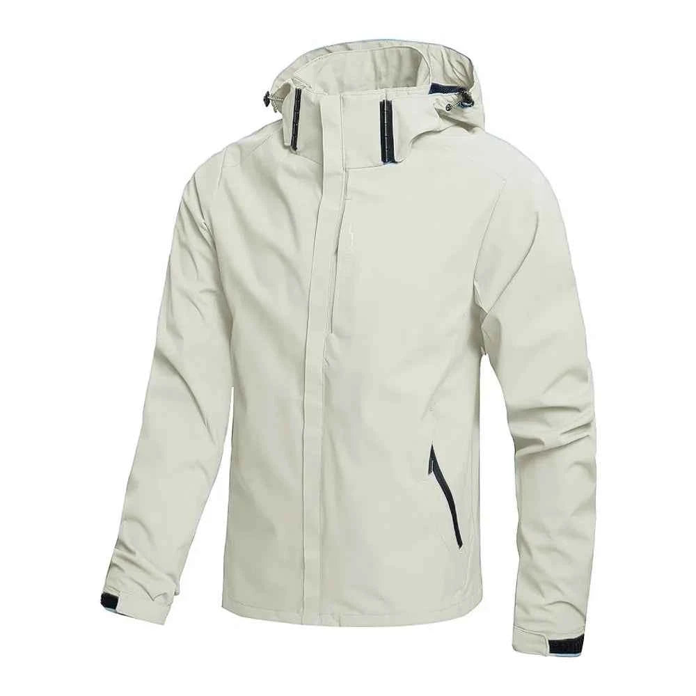 Waterproof Lightweight Raincoat with Hood for Outdoor Adventures - Swefashionstore