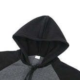 Jiangxi Block Hoodie Stylish & Durable Top Raglan Sleeves - Swefashionstore