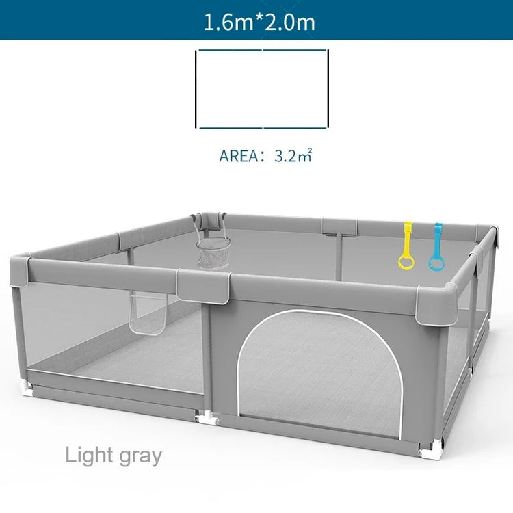 NEW Large Indoor Baby-Playground with PROTECTIVE Angle Activities FENCE for Baby - Swefashionstore