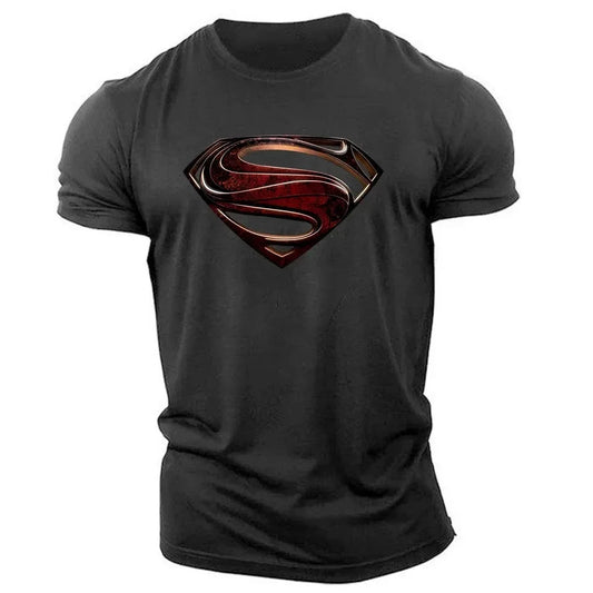 SOMMER Lässiges 2D-Kurzarm-T-Shirt im Outdoor-Sportstil