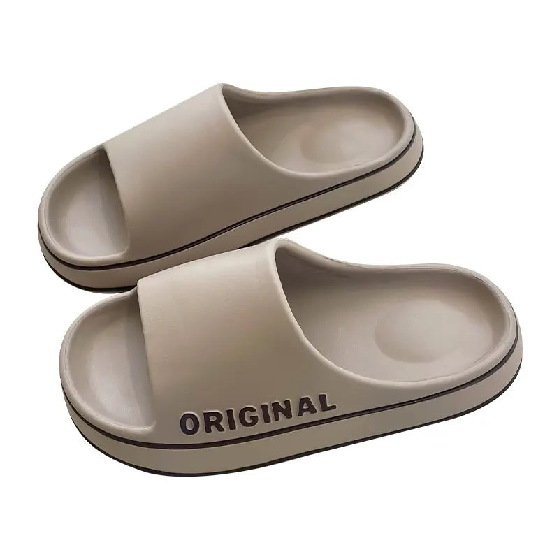 FESLISHOET Women Letter Slippers Sandals
