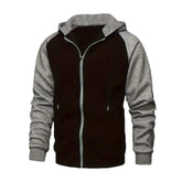 Jiangxi Block Hoodie Stylish & Durable Top Raglan Sleeves - Swefashionstore