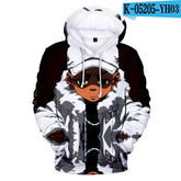 The BOONDOSCKS Hoodies 3D FASHION Long Sleeve Sweatshirt - Swefashionstore