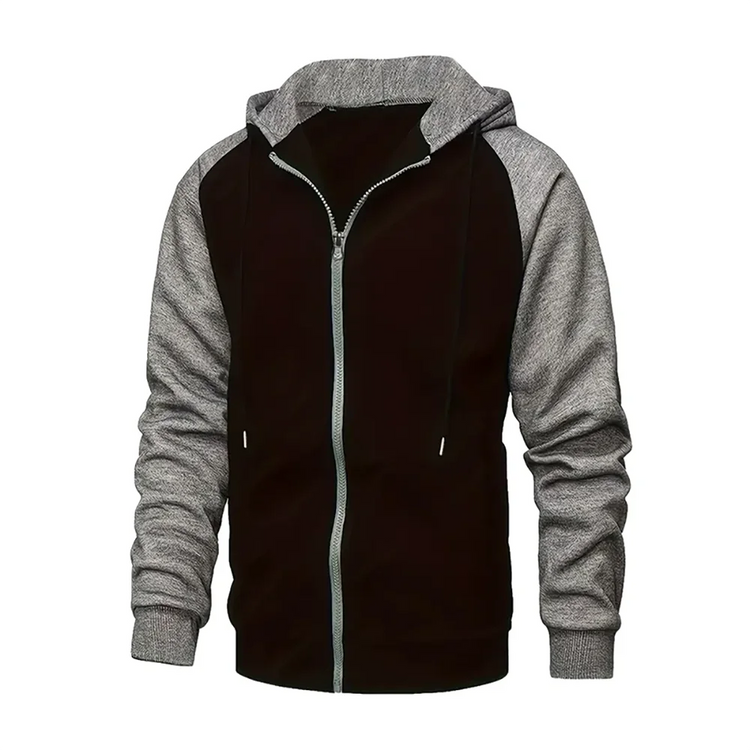 Jiangxi Block Hoodie Stylish & Durable Top Raglan Sleeves - Swefashionstore