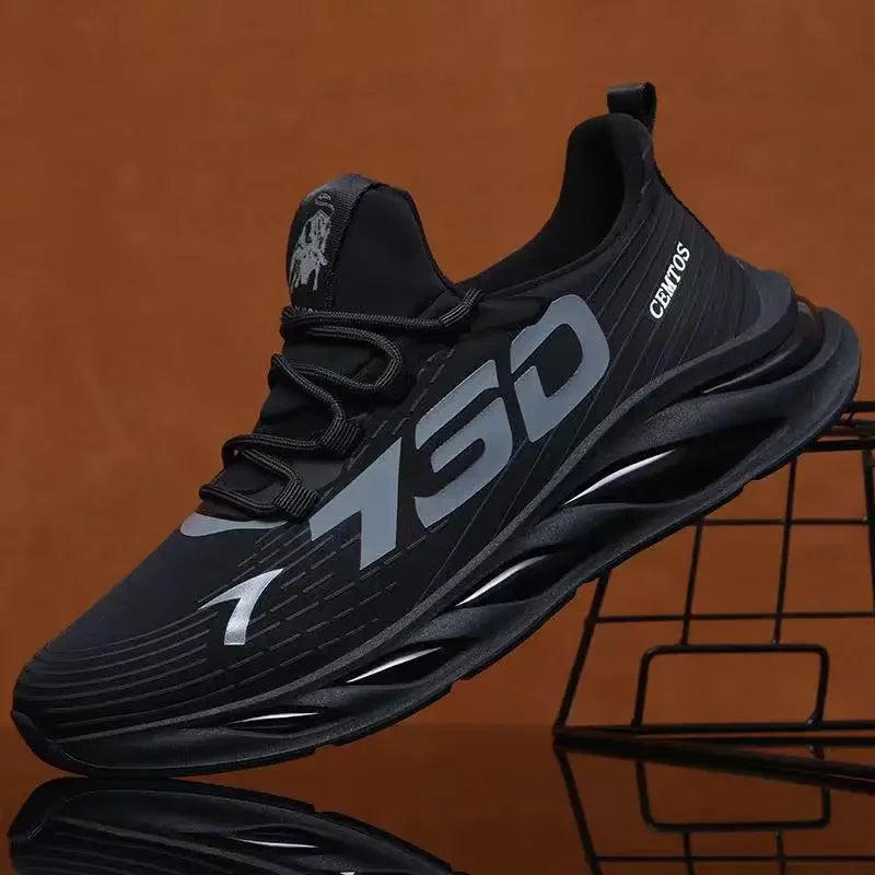 Shoes for Men Casual Slip on Fashion Sneakers Breathable Running Shoes Outdoor Walking Training Tennis Shoes - Swefashionstore