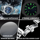 POEDAGAR Original Quartz Watch - Swefashionstore