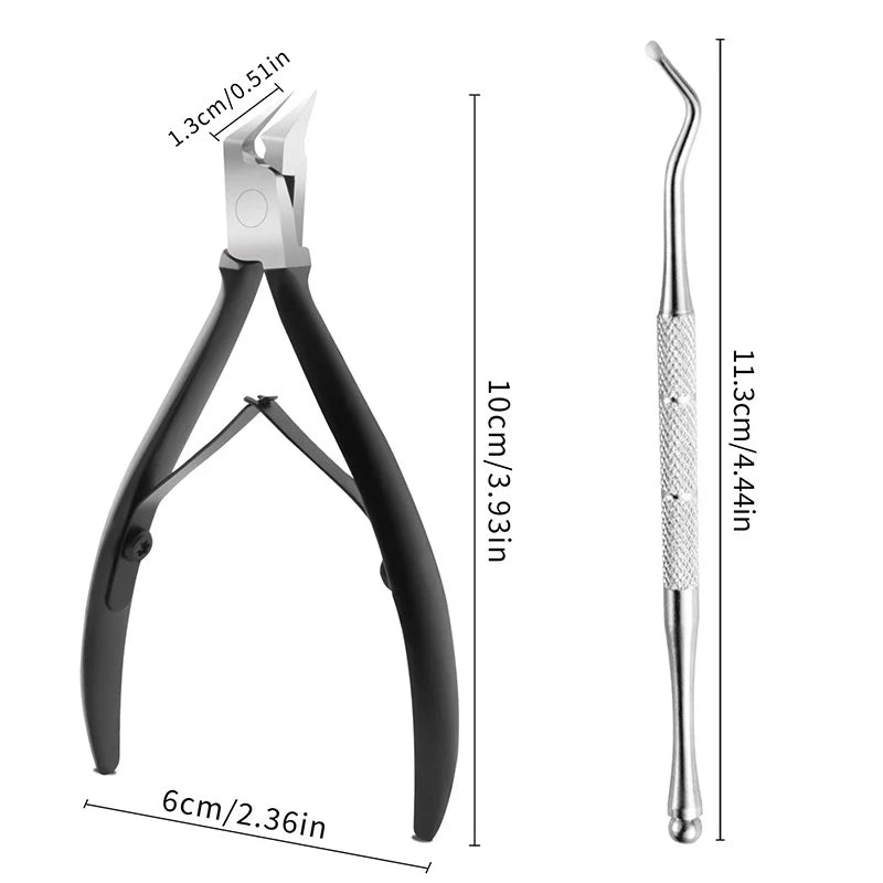 OURINER Toe Nail Clipper For Ingrown Or Thick Toenails